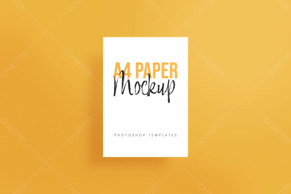Maquete De Papel A 4 V 1