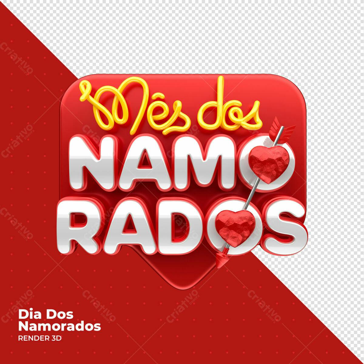 Banner Dia dos Namorados PSD Editável