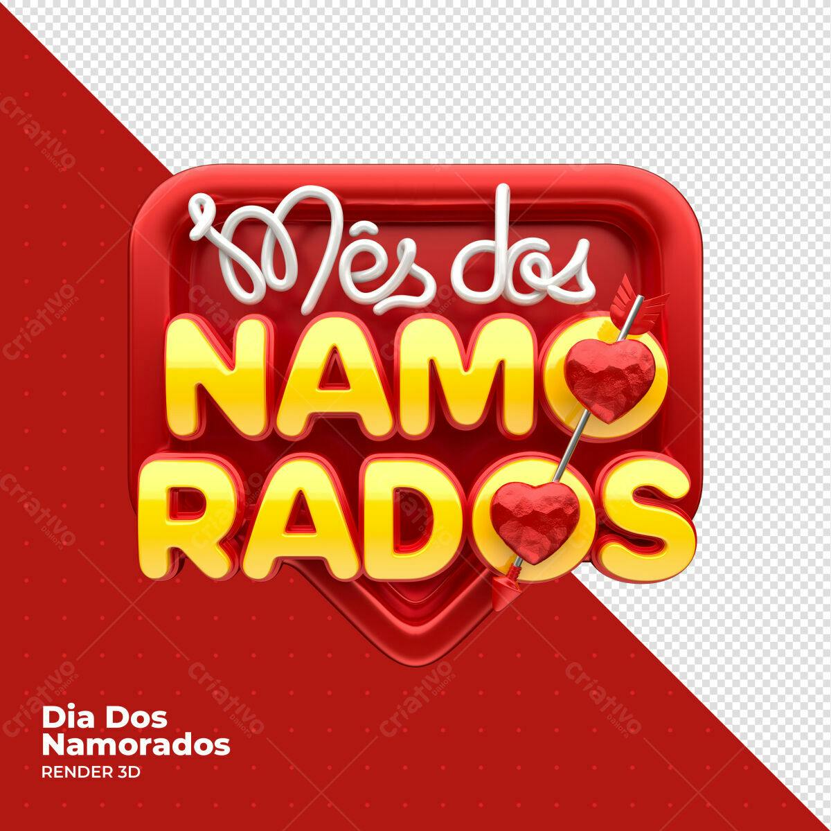 Banner Dia dos Namorados PSD Editável