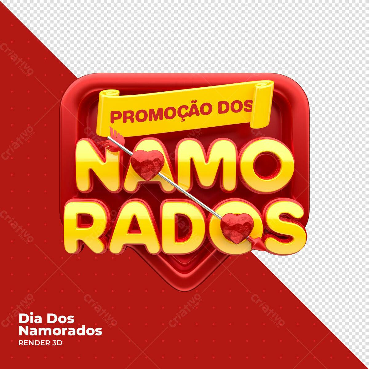 Banner Dia dos Namorados PSD Editável
