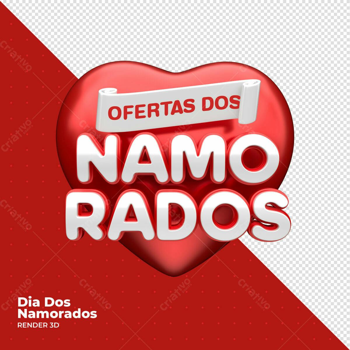 Banner Dia dos Namorados PSD Editável