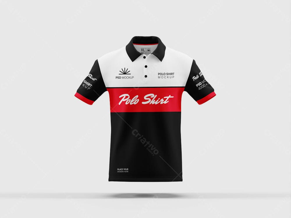 Camisa Polo Mockup V 1