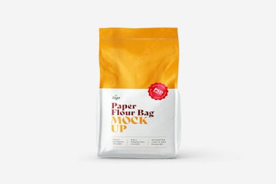 Saco De Café, Bolsa E Caneca Mockup V 8