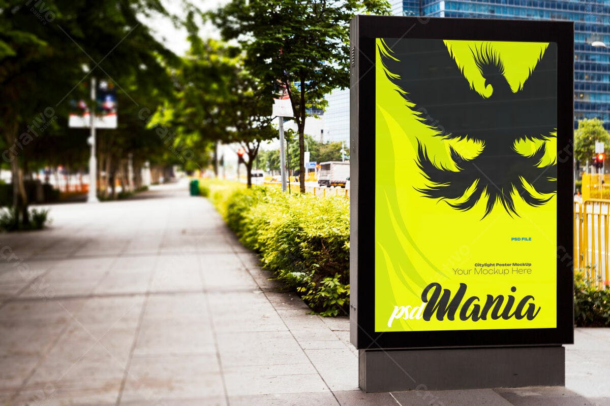 Poster para Cidade PSD Editável