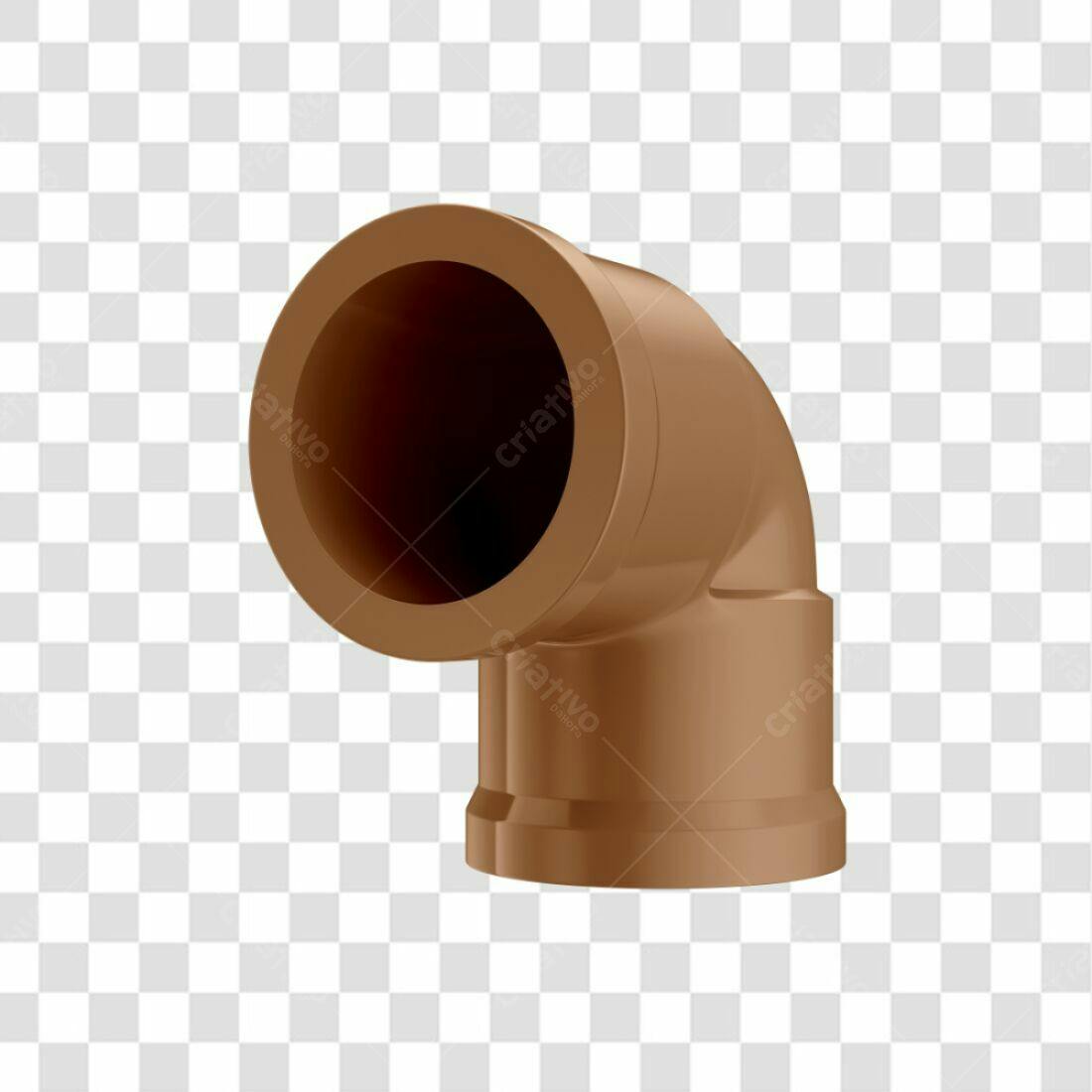 Icone Tubo Encaixe 90 graus PNG com fundo transparente