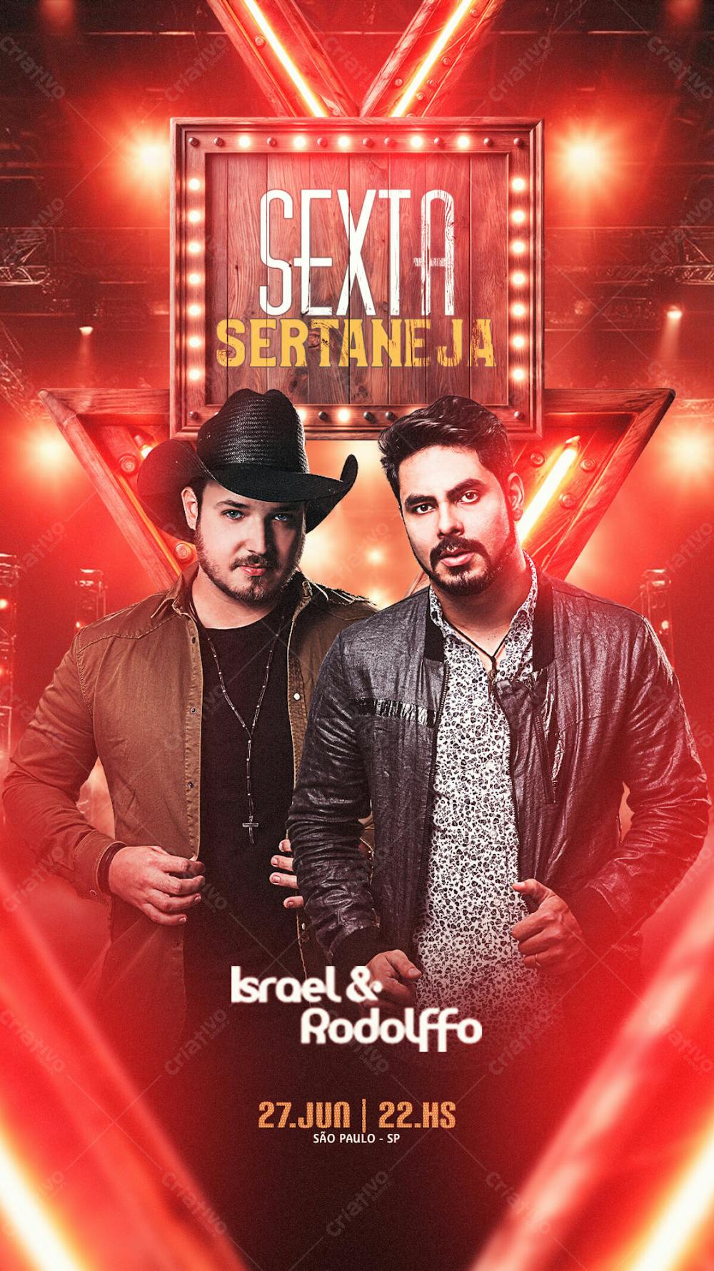 Evento Sexta Sertaneja Stories