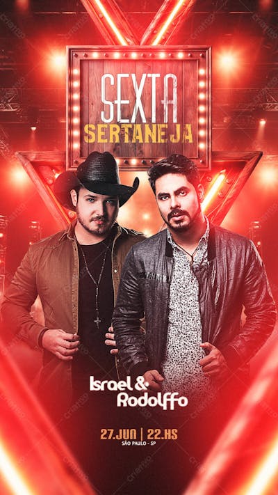 Evento Sexta Sertaneja Stories