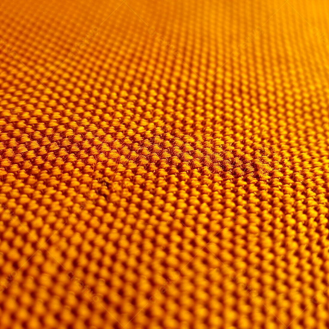 Textura de tecido laranja intenso