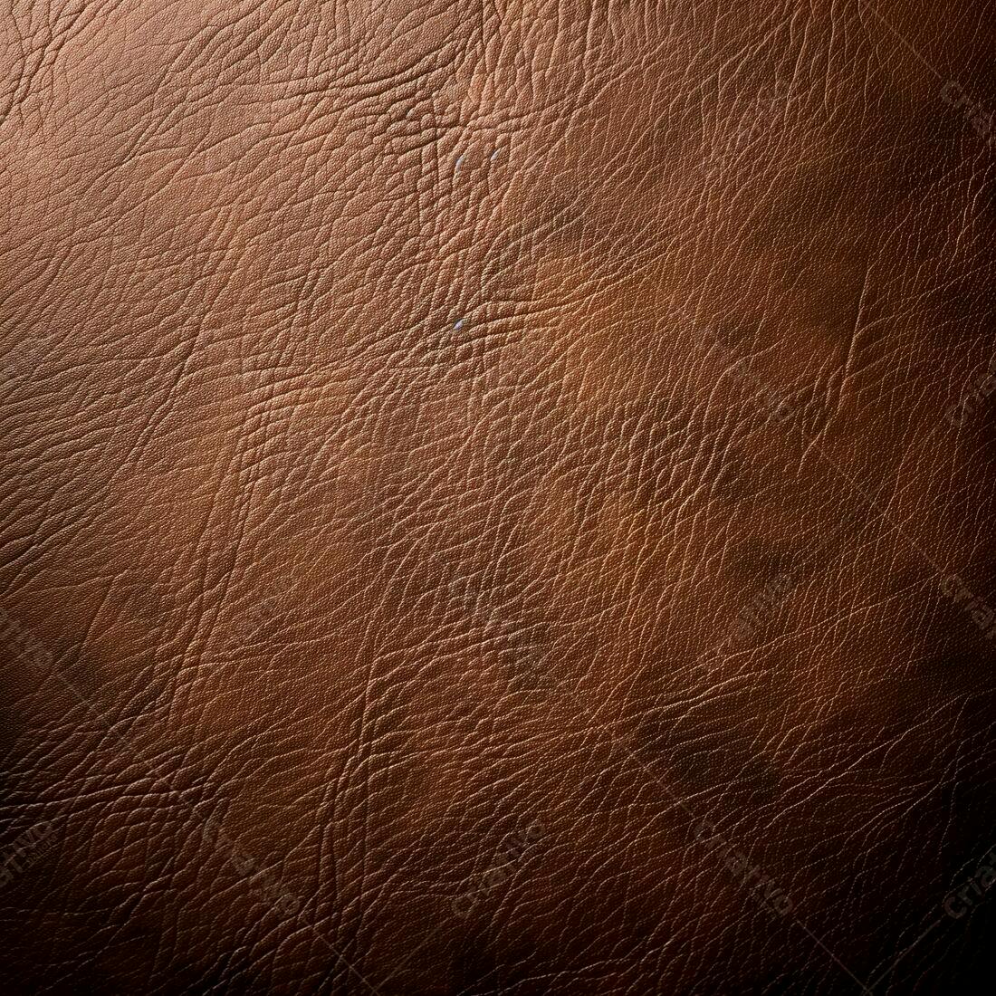 Textura de Couro Marrom Escuro