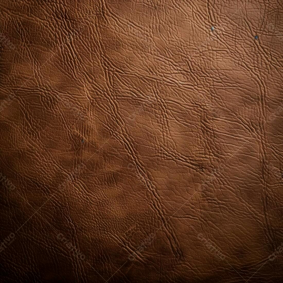 Textura Couro Marrom Escuro