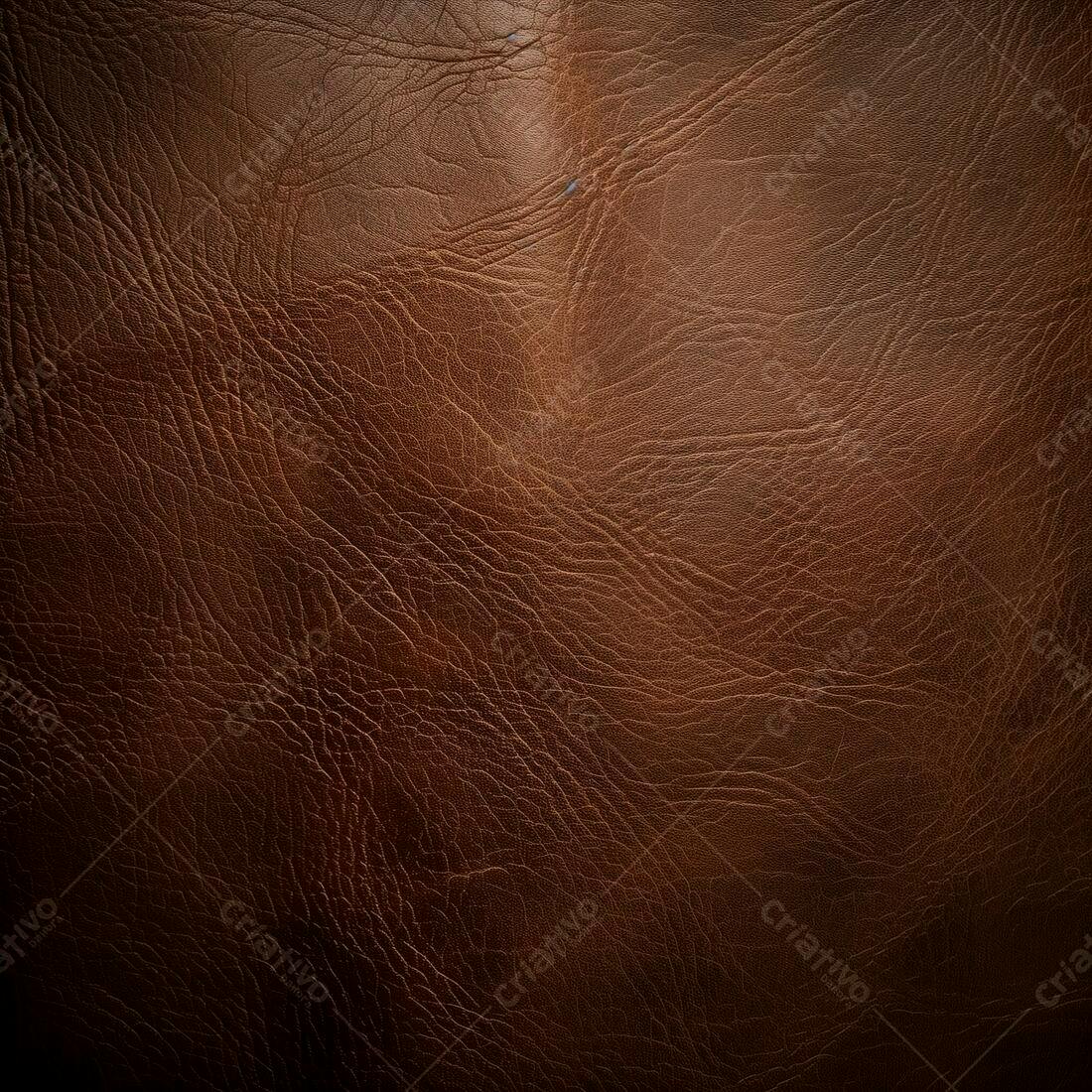 Textura Couro Marrom Escuro