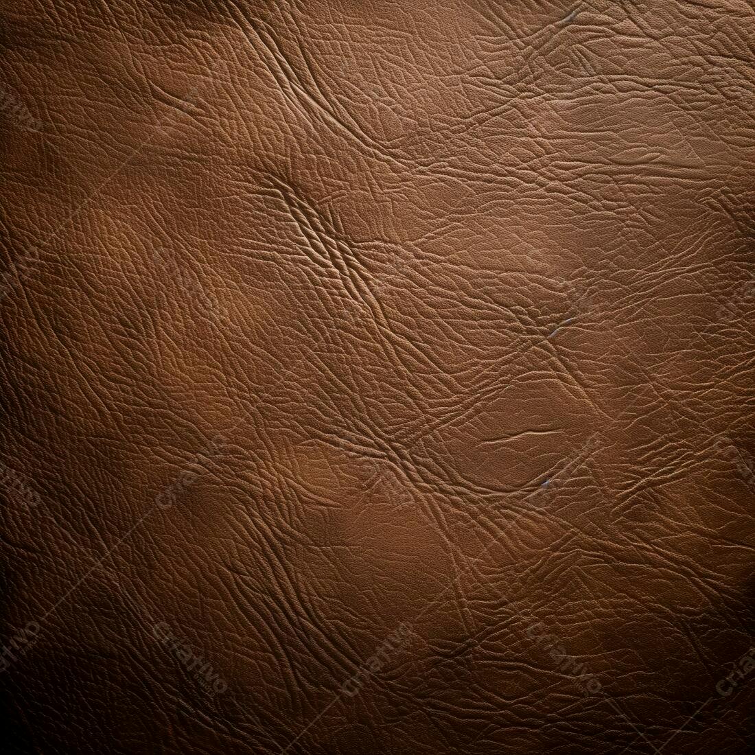 Textura Couro Marrom Escuro