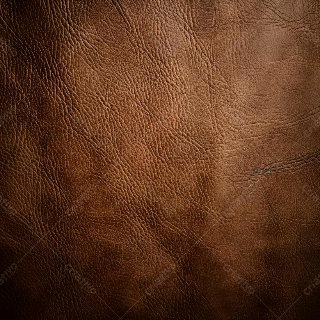 Textura de Couro Marrom Escuro