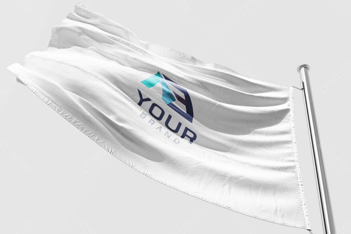 Bandeira para Negócios PSD Editável