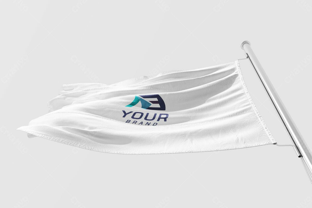 Bandeira para Empresa PSD Editável