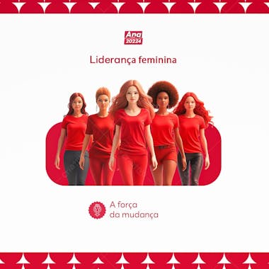 Liderança feminina psd política