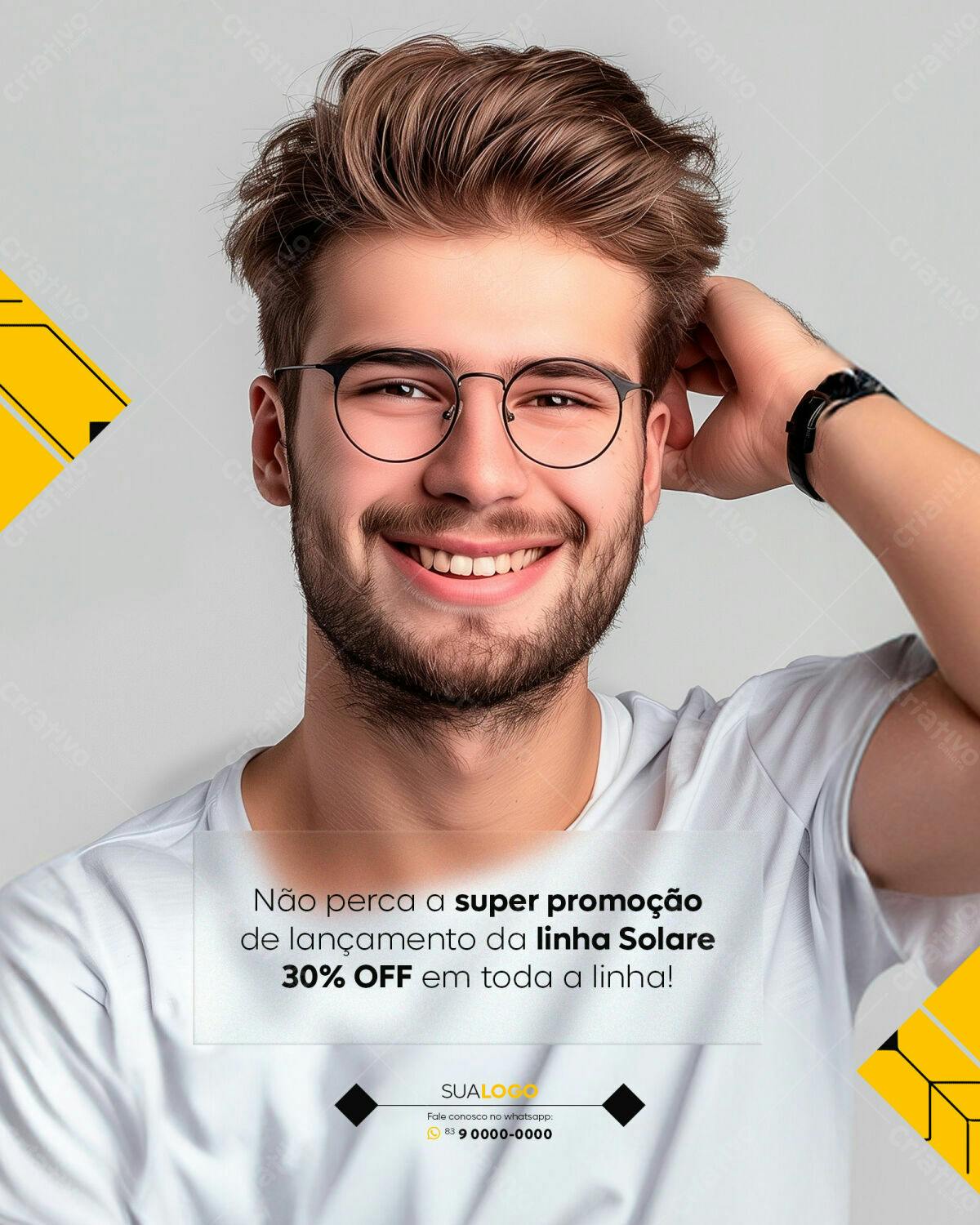 Post para Lançamento de Produto PSD Editável