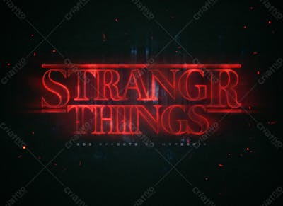 80S Efeito De Texto Retrô Psd