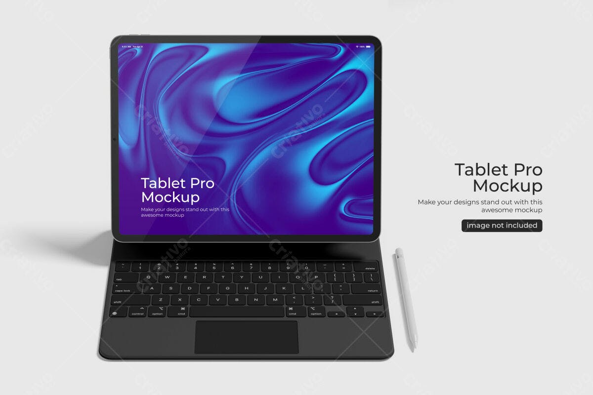 Mockup Tablet Pro PSD Editável