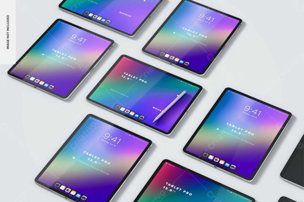 Objeto Inteligente De Tablet Ipad Profissional Psd Mockup