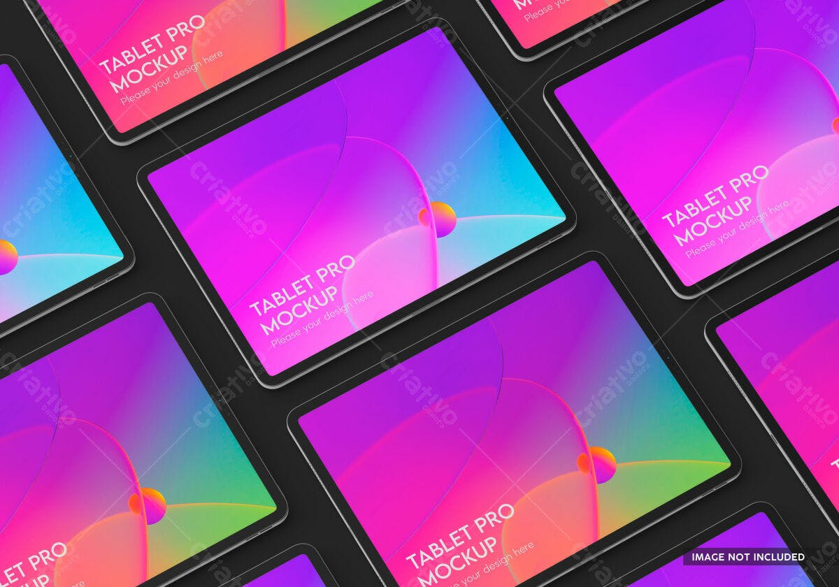 Mockup Tablet Pro PSD Editável