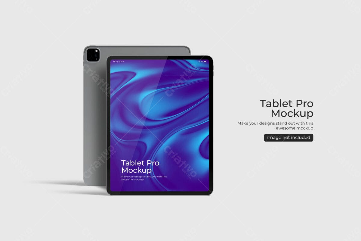 Mockup Tablet Pro PSD Editável