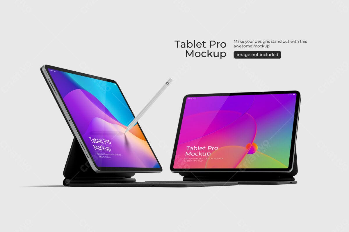 Mockup Tablet Pro PSD Editável