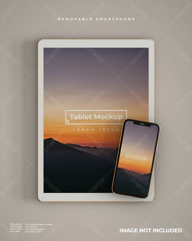 Objeto inteligente de tablet ipad profissional psd mockup