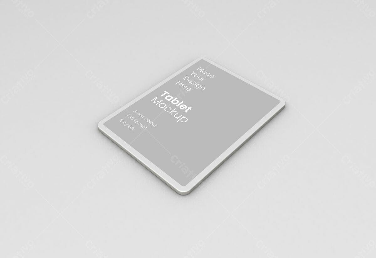 Mockup Tablet PSD para Apresentação de Projetos