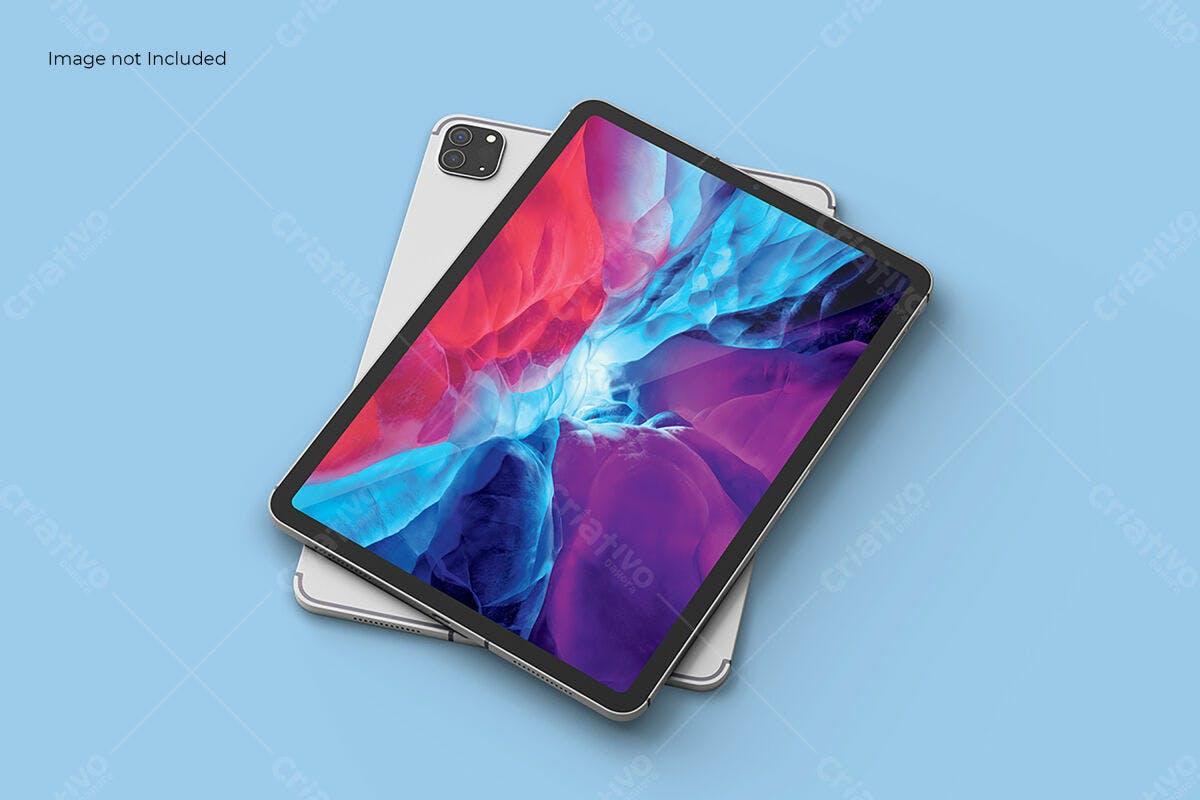 Mockup de iPad PSD Editável para Apresentações