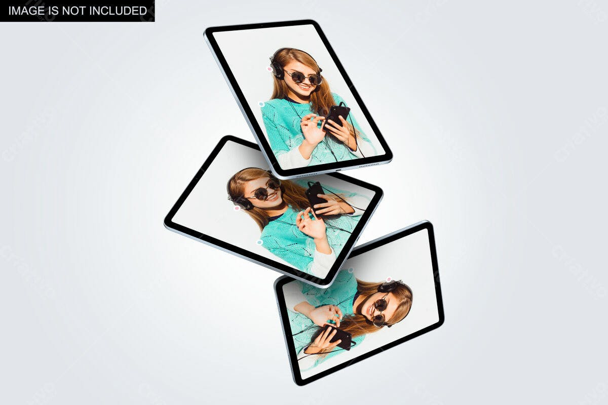 Mockup Tablet PSD Editável para Redes Sociais