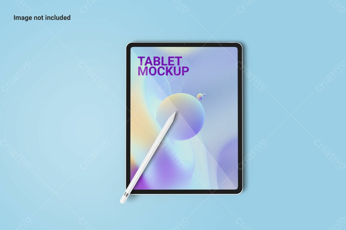 Mockup Tablet PSD Editável para Apresentações