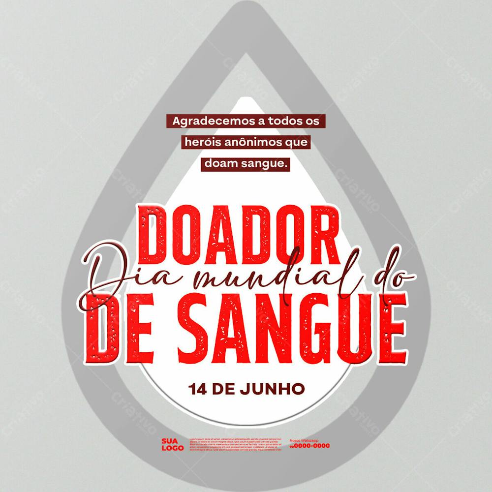 3 Dia Mundial Do Doador De Sangue