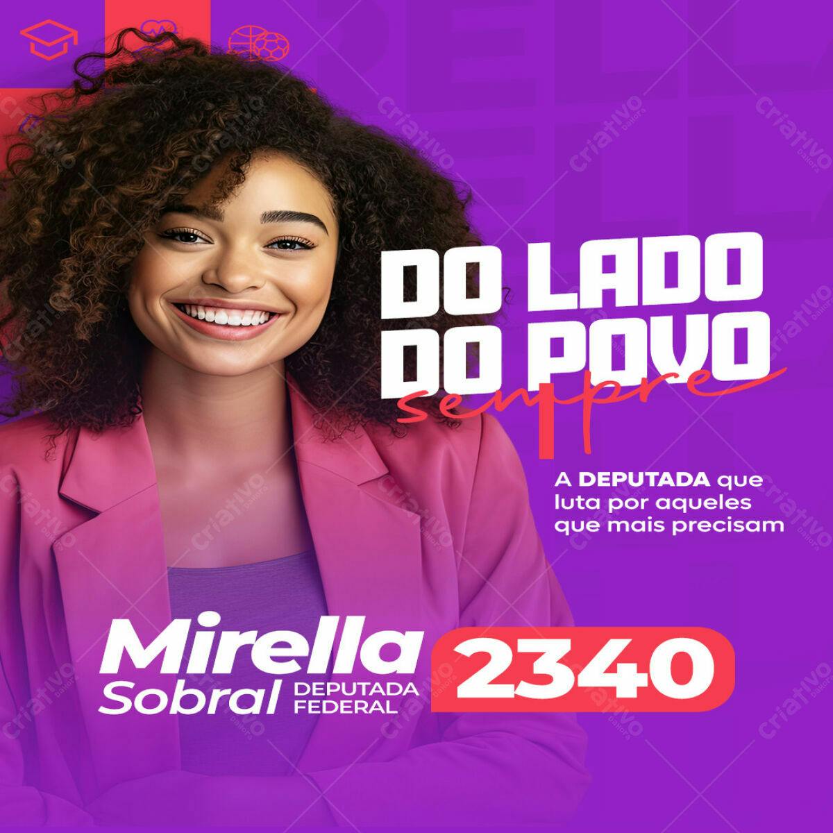 Flyer para Campanha Política PSD Editável