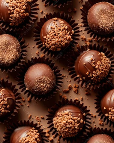 Imagem de brigadeiro gourmet com recheios variados 46