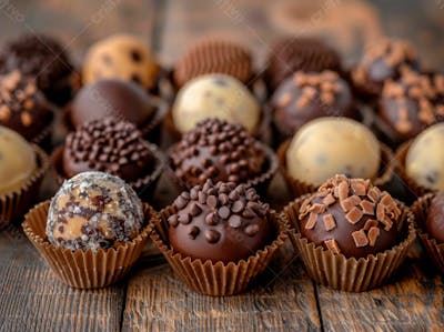 Imagem De Brigadeiro Gourmet Com Recheios Variados 75