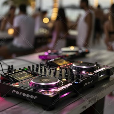 Aparelho de dj, para fessta e show