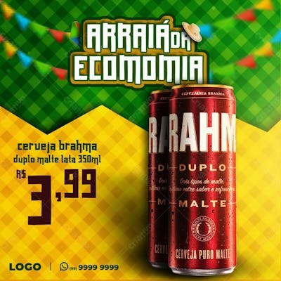 Arraia Da Economia Social Media