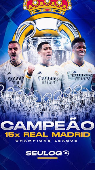 Real madrid campeão champions league story