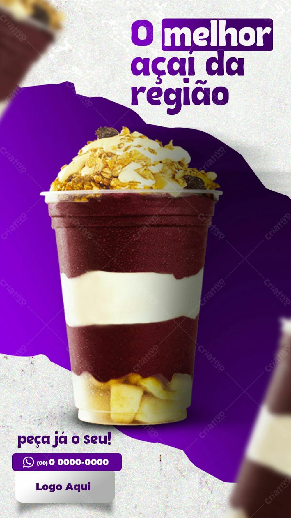 Açaí Social Media Storie