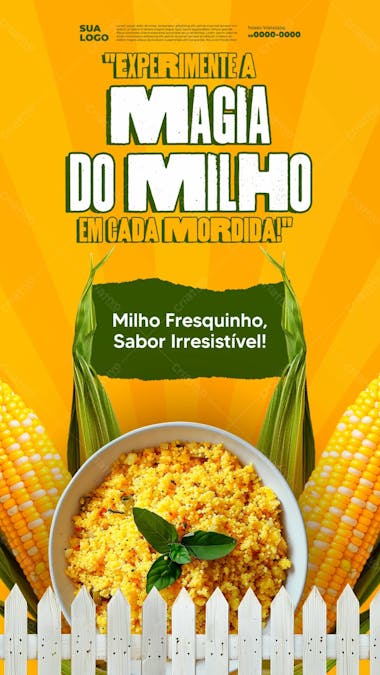 1 storys comida de milho