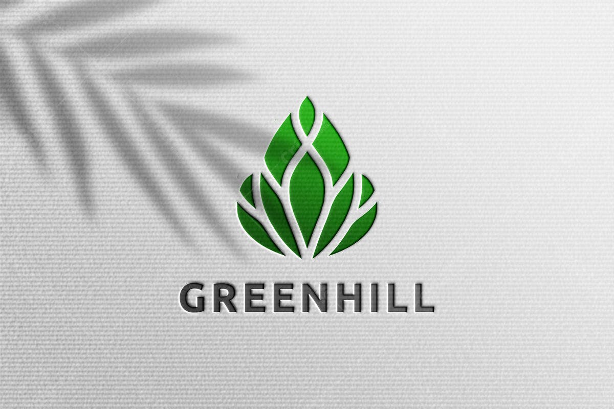 Logo Greenhill PSD Editável