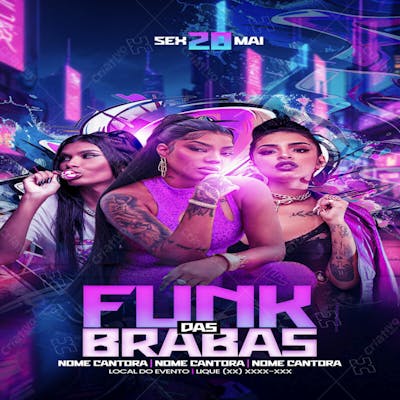 Flyer Funk Das Brabas Story
