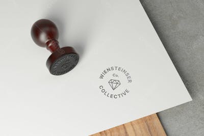 Logotipo Dourado Da Empresa 3D Com Reflexão Novo 103 Mockup
