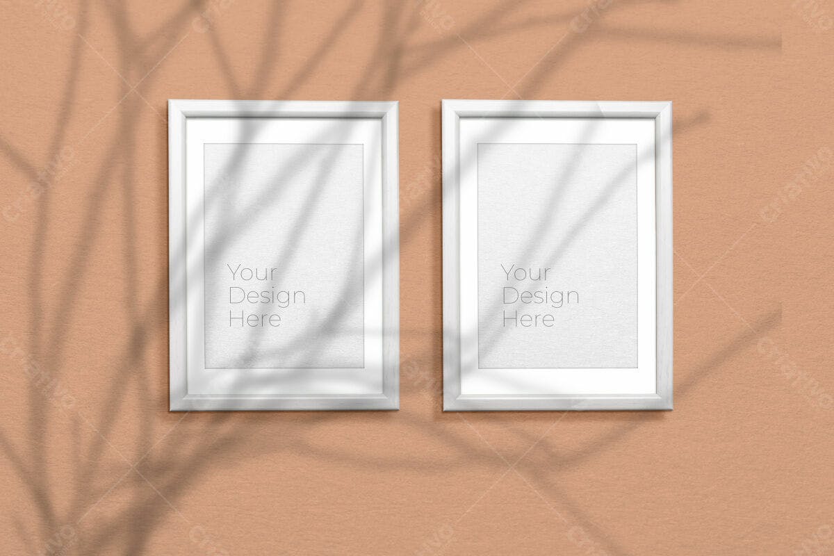 Moldura Minimalista para Fotos PSD Editável
