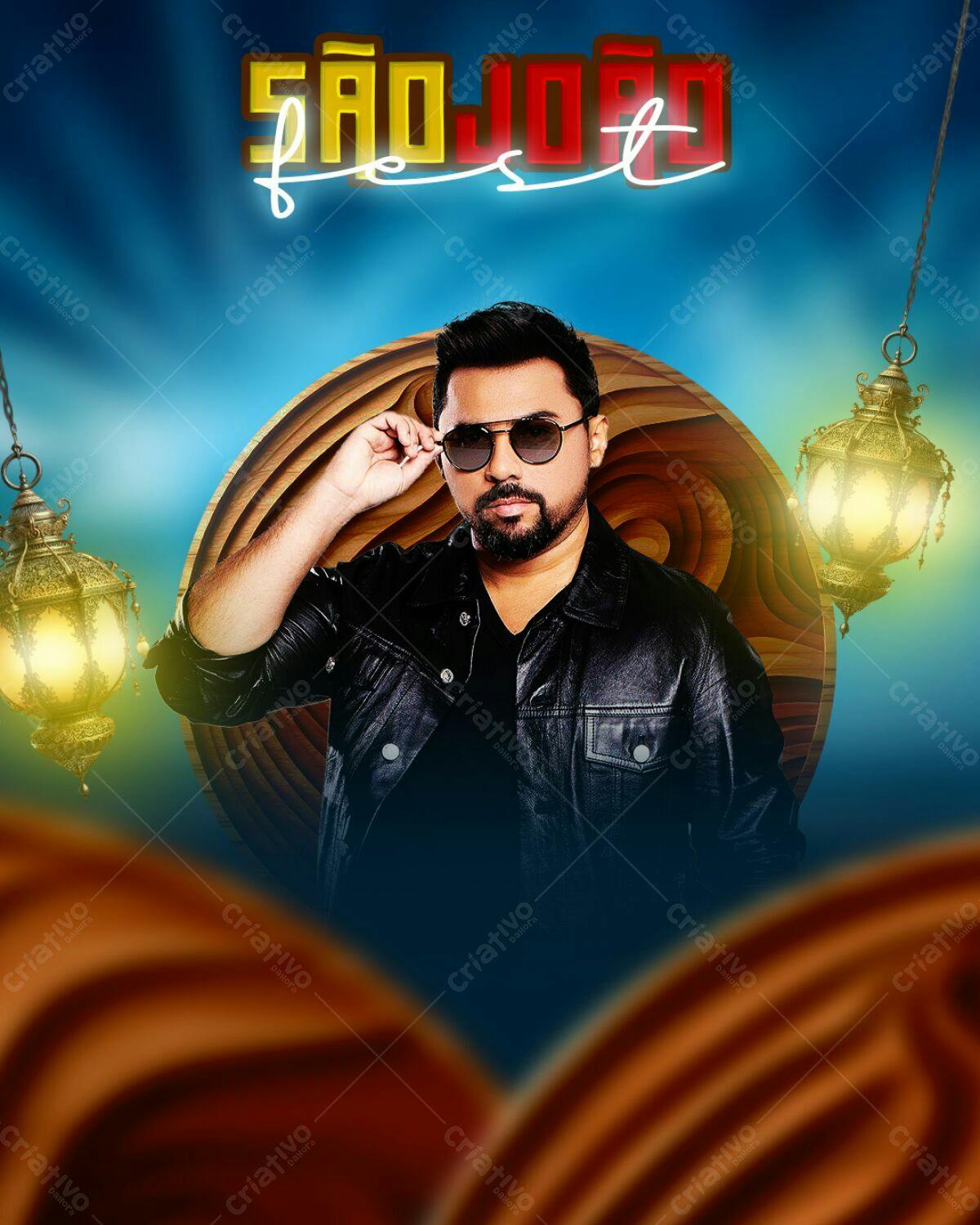 Flyer Festa de São João PSD Editável
