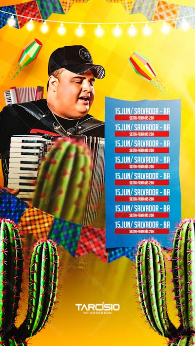 Agenda Tarcisio Do Acordeon Story