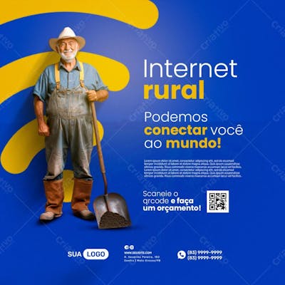 Internet Rural Podemos Conectar VocE Ao Mundo 