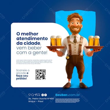 Bar melhor atendimento