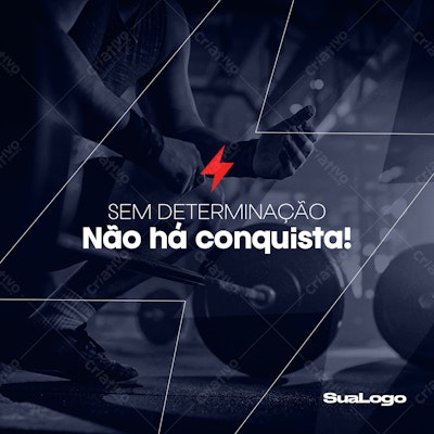 Post para Academia PSD Editável